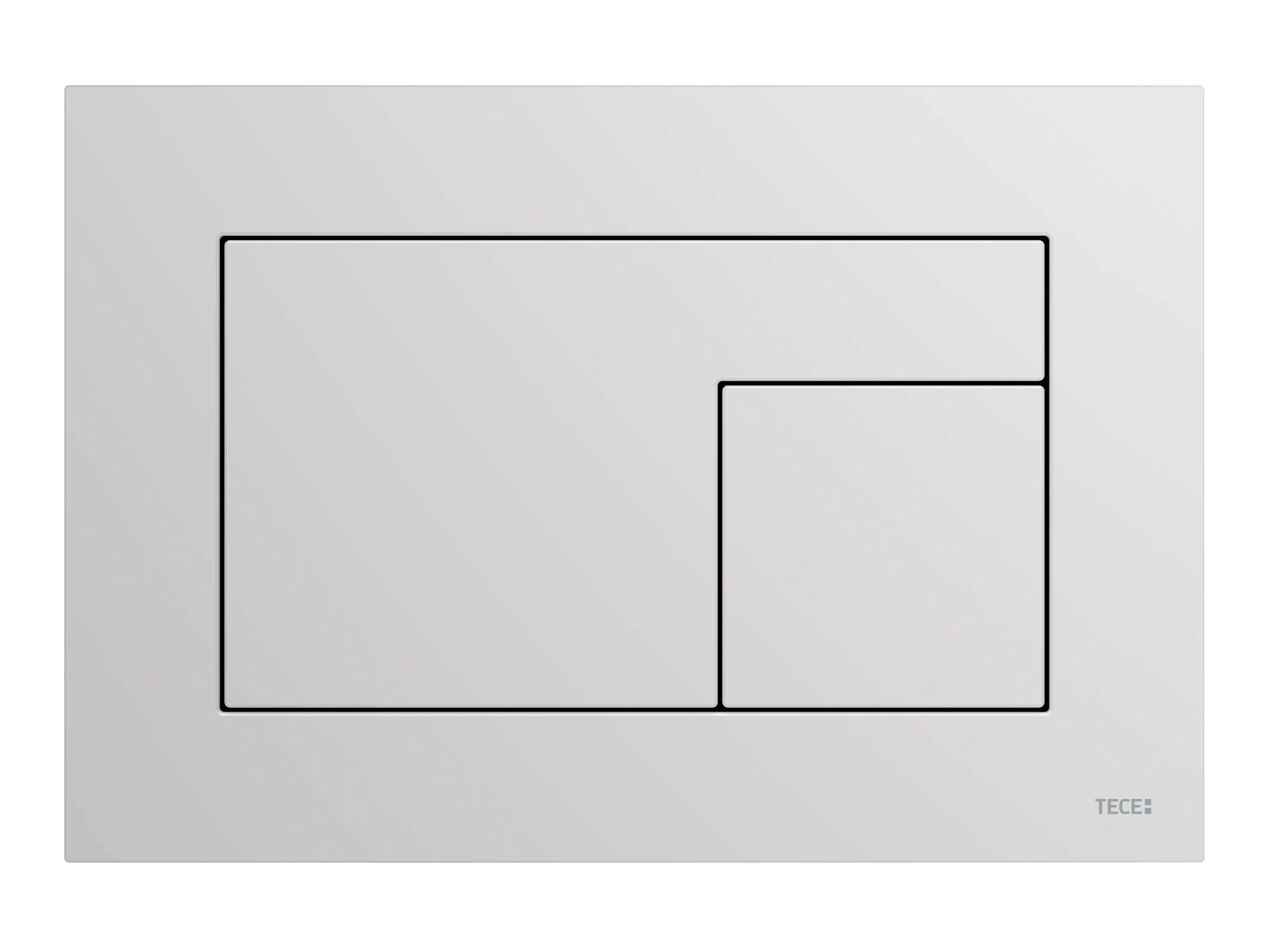 NRF6122978 - TECEvelvet betjeningsplate, lysegrå - 