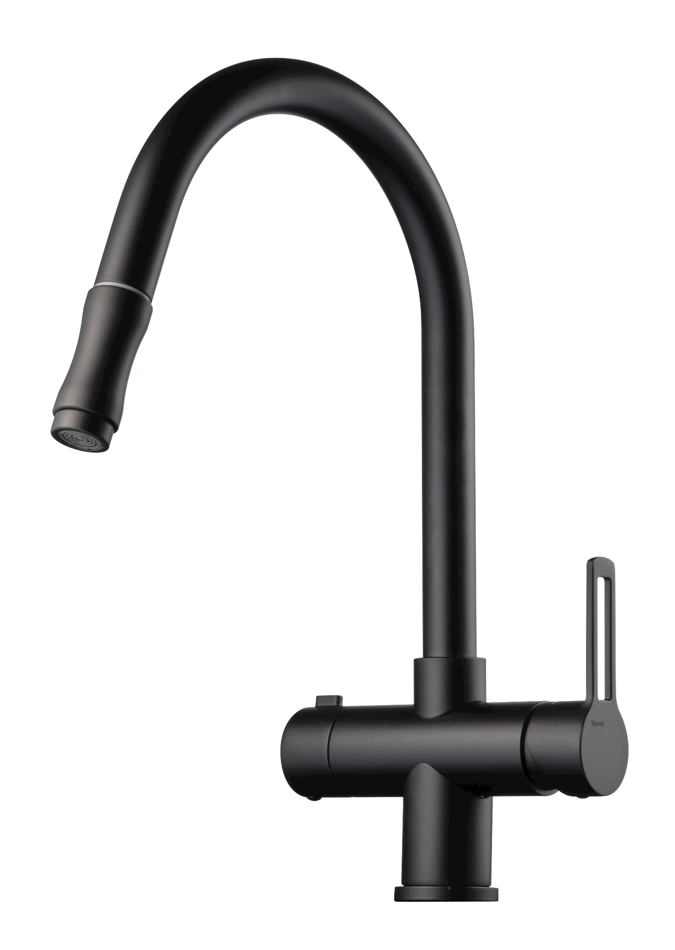 ART4231003 - RIN886 kjøkkenbatteri m/avstengning, sort matt - 