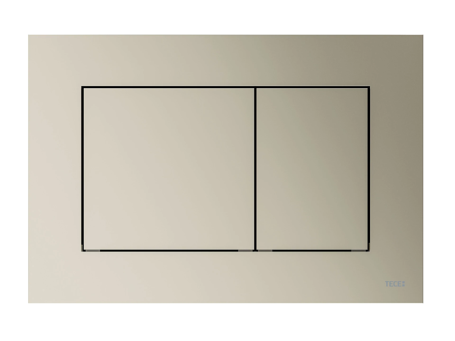 NRF6122456 - TeceNow trykkplate, nikkel metallic - 