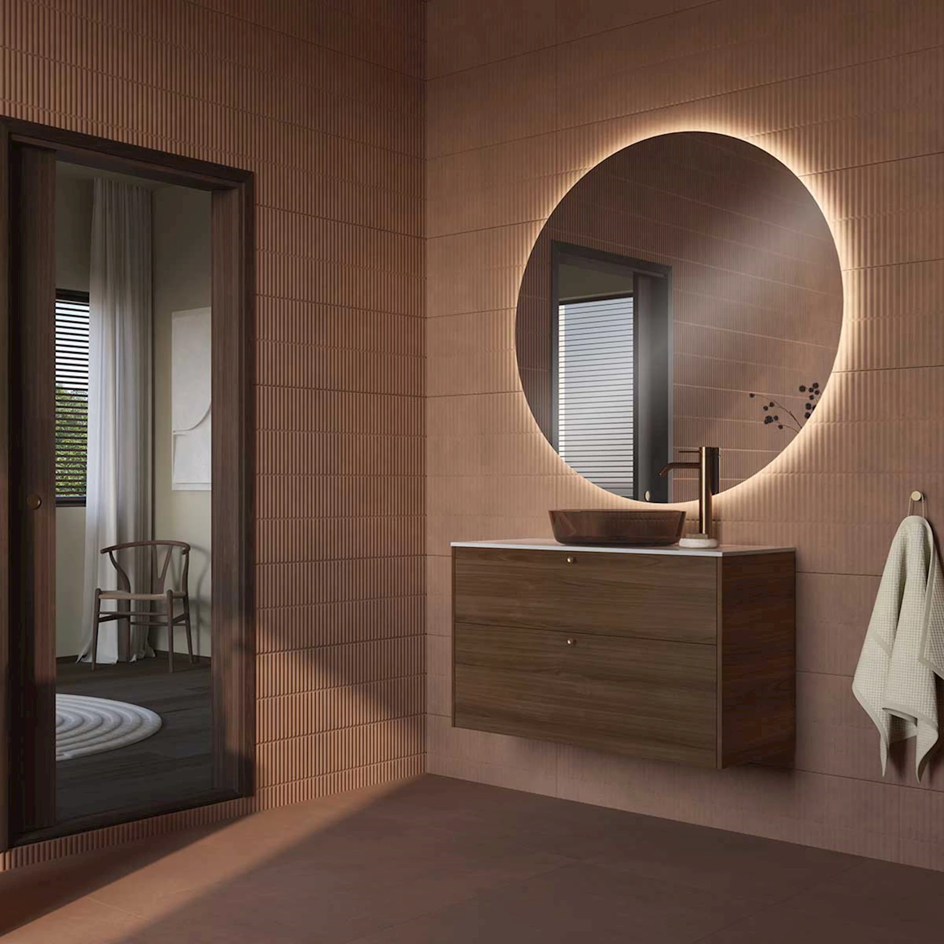 VB20240211 - Innovent 100 valnøtt m/gloss benkeplate - 